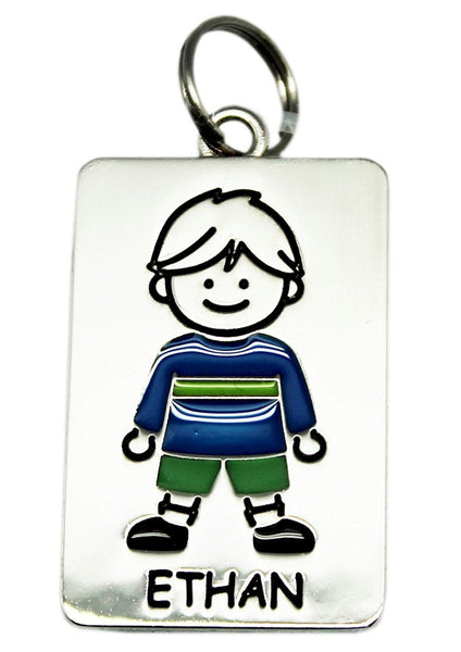 Kid's Tag Charm - Ethan