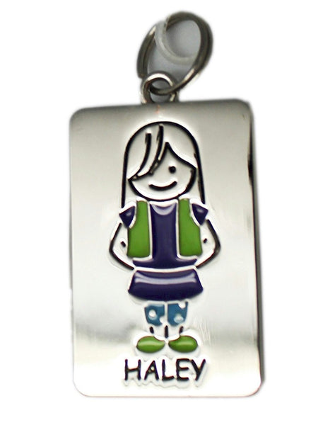 Kid's Tag Charm - Haley