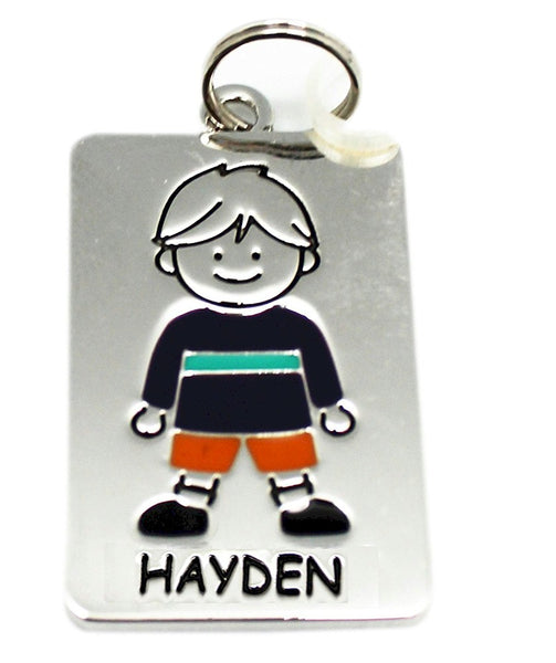 Kid's Tag Charm - Hayden