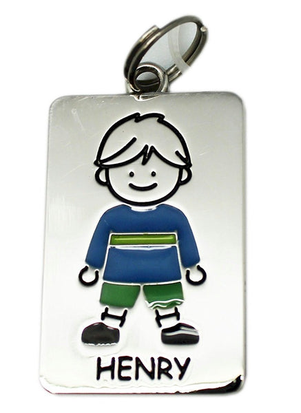 Kid's Tag Charm - Henry