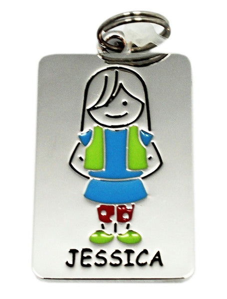 Kid's Tag Charm - Jessica