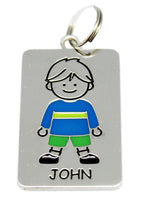 Kid's Tag Charm - John