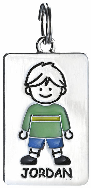 Kid's Tag Charm - Jordan