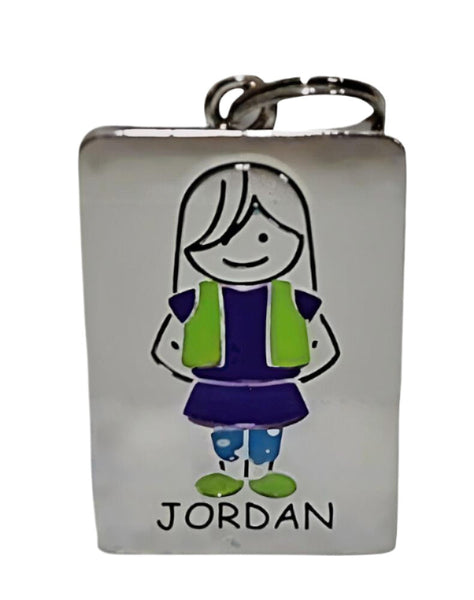 Kid's Tag Charm - Jordan