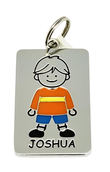 Kid's Tag Charm - Joshua