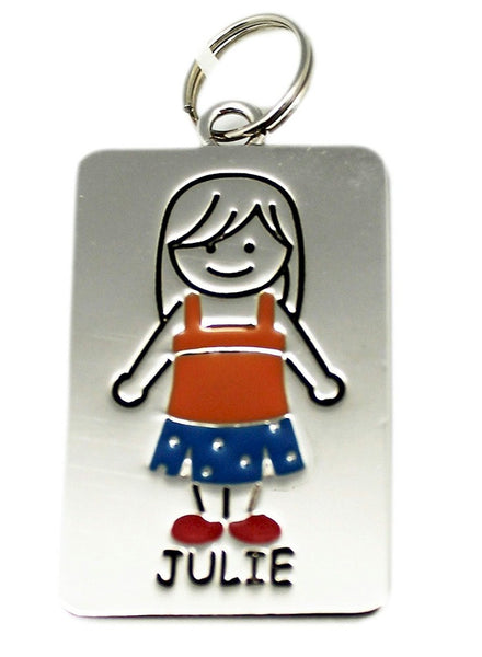 Kid's Tag Charm - Julie