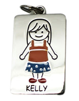 Kid's Tag Charm - Kelly
