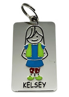 Kid's Tag Charm - Kelsey