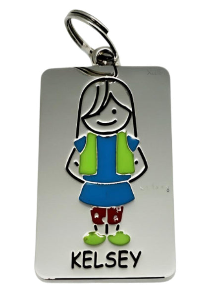 Kid's Tag Charm - Kelsey