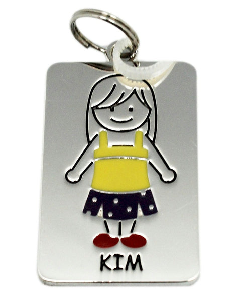 Kid's Tag Charm - Kim