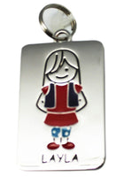 Kid's Tag Charm - Layla