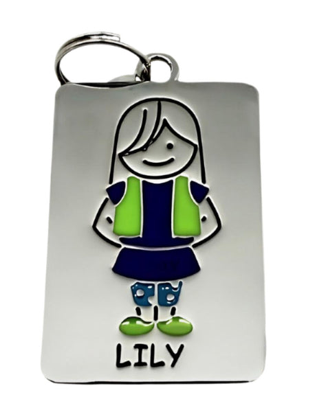 Kid's Tag Charm - Lily