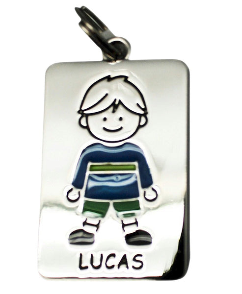 Kid's Tag Charm - Lucas