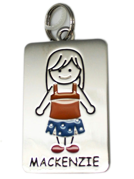Kid's Tag Charm - Mackenzie