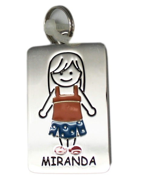 Kid's Tag Charm - Miranda