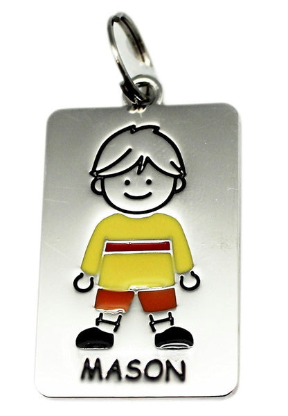Kid's Tag Charm - Mason