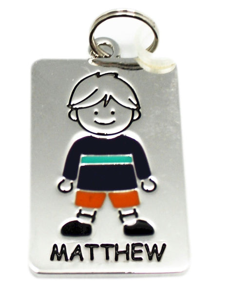 Kid's Tag Charm - Matthew