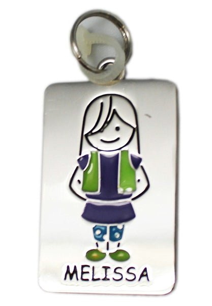 Kid's Tag Charm - Melissa