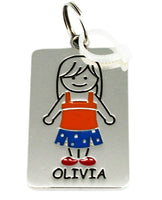 Kid's Tag Charm - Olivia