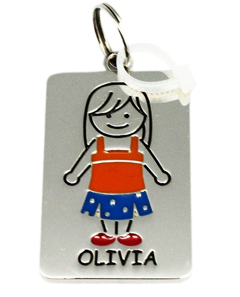 Kid's Tag Charm - Olivia