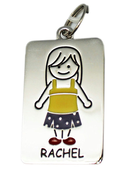 Kid's Tag Charm - Rachel
