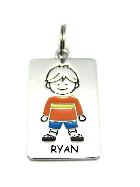 Kid's Tag Charm - Ryan