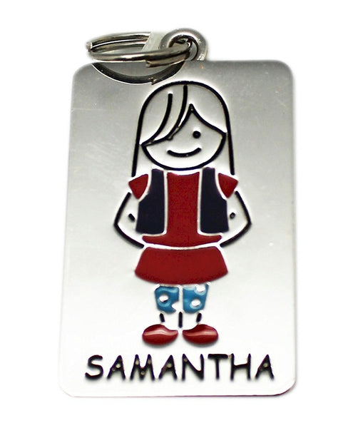 Kid's Tag Charm - Samantha