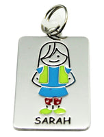 Kid's Tag Charm - Sarah