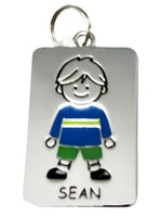 Kid's Tag Charm - Sean