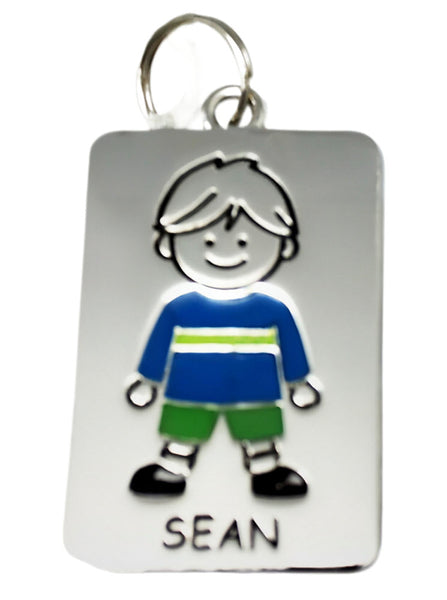 Kid's Tag Charm - Sean