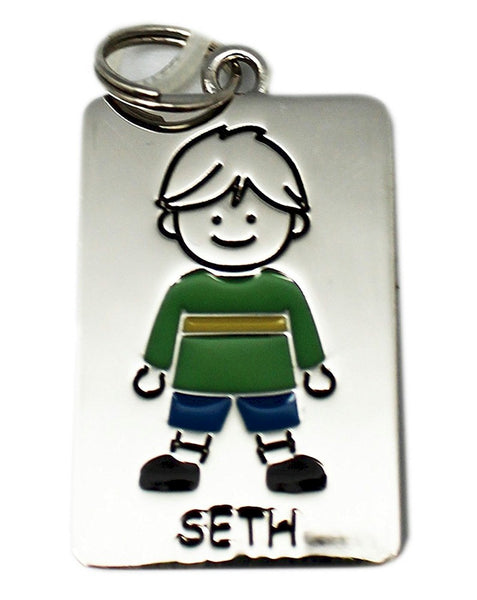 Kid's Tag Charm - Seth