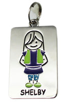Kid's Tag Charm - Shelby