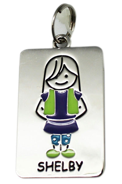 Kid's Tag Charm - Shelby