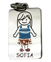 Kid's Tag Charm - Sofia