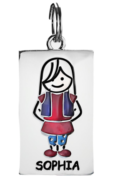 Kid's Tag Charm - Sophia