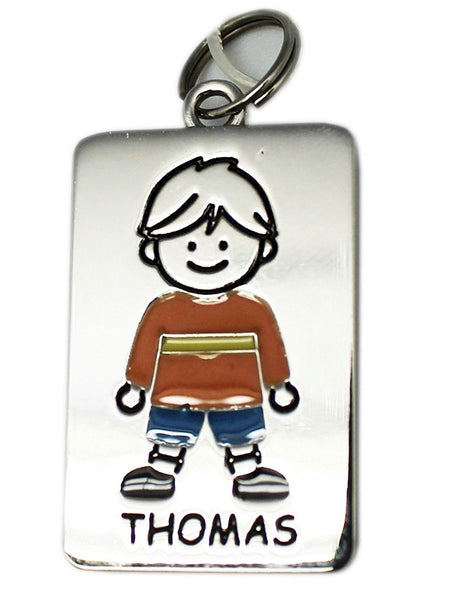 Kid's Tag Charm - Thomas