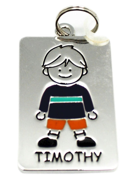 Kid's Tag Charm - Timothy