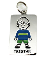 Kid's Tag Charm - Tristan
