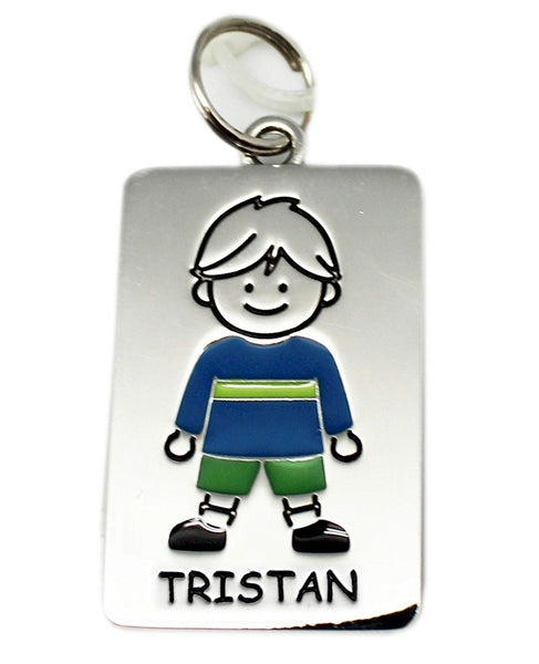 Kid's Tag Charm - Tristan