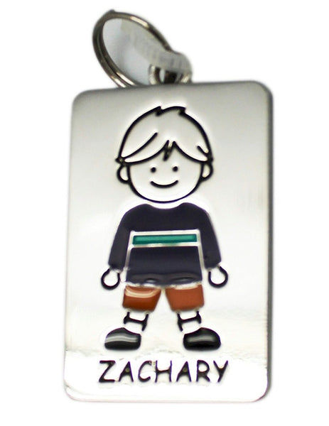 Kid's Tag Charm - Zachary
