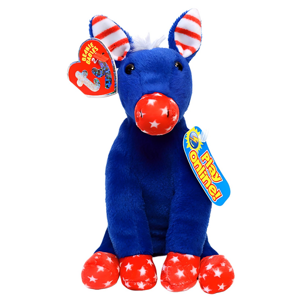 Ty Beanie Babies 2.0 Lefty 2008 Donkey bandbcollectibles