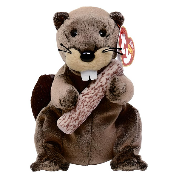 Ty Beanie Babies Lumberjack - Beaver