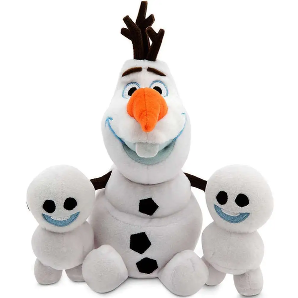 Disney Olaf and Snowgies Plush Bundle - Mini Bean Bag - 8'' - Frozen Fever