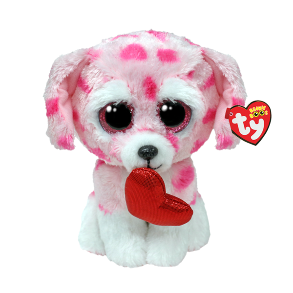 Ty Beanie Boos Rory - Dog with Heart