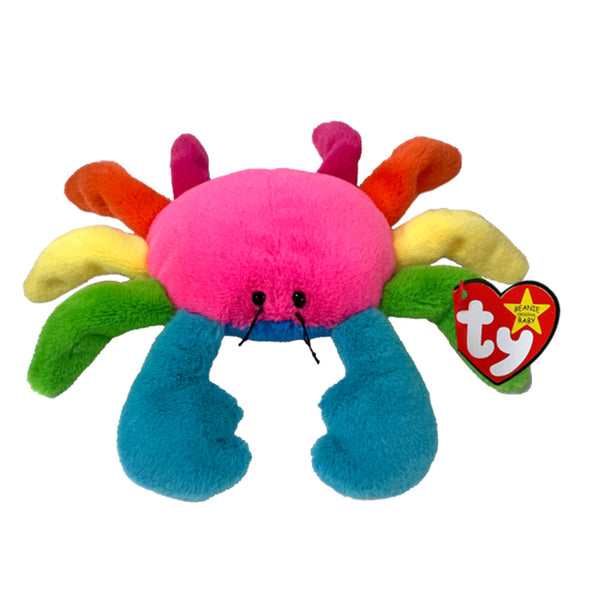 Ty Beanie Babies Scuttle - Rainbow Crab