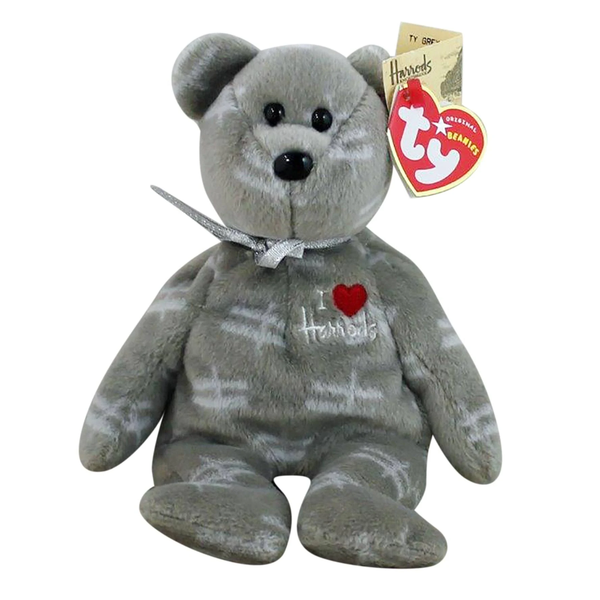 Ty Beanie Babies Shooting Star Gray (Harrods UK Exclusive)
