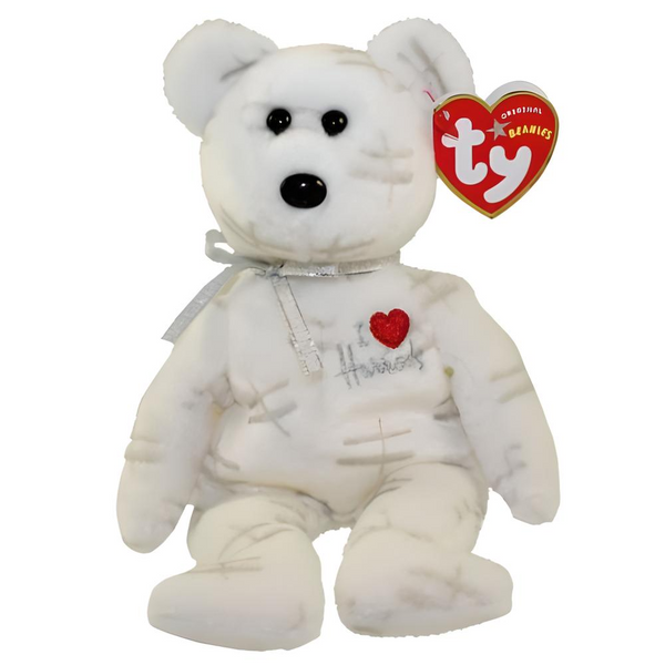 Ty Beanie Babies Shooting Star White (Harrods UK Exclusive)