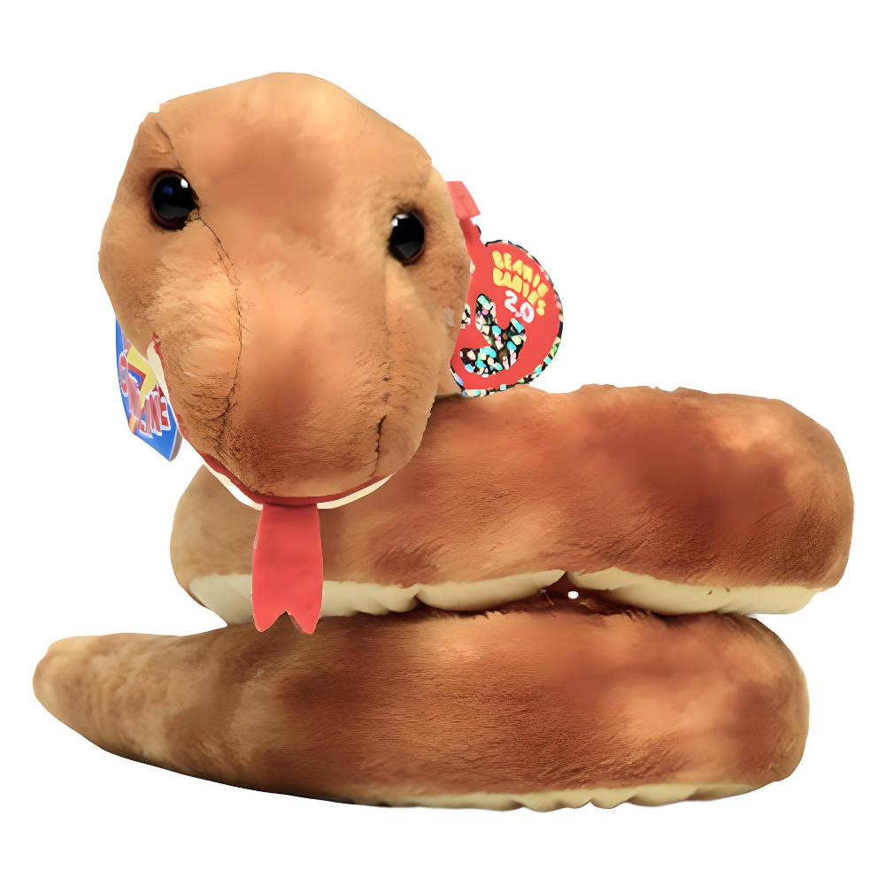 Beanie Boo Snake TY Beanie Babies BBOC Card Series 2 Birthday (GOLD)