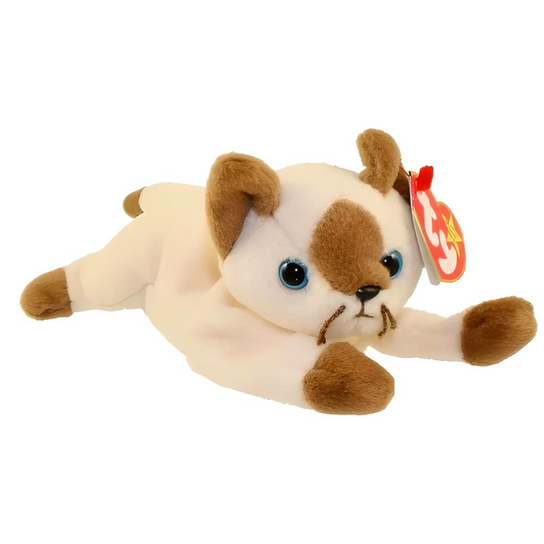 Ty Beanie Babies Snip - Siamese  Cat