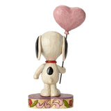 Peanuts by Jim Shore Snoopy with Heart Balloon